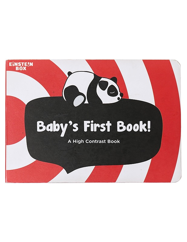 Baby's first book: a high contrast book - Lastenkirjat - 10105444618 - 0