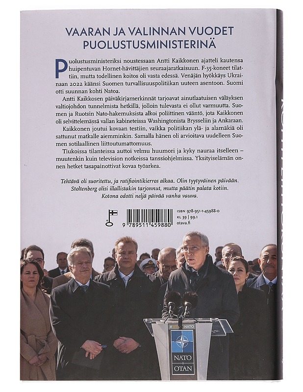 Kohti liittokuntaa : Antti Kaikkonen ja Suomen puolustuksen uusi asento - Jari Korkki - Elämäkerrat ja muistelmat - 10105444629 - 1