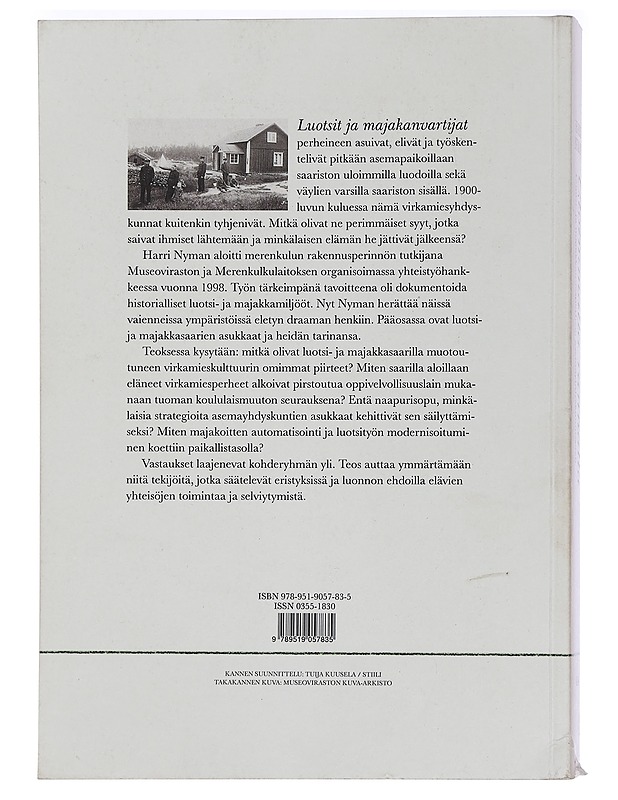 Uloimmalla rannalla: Luotsi- ja majakkamiesperheet asemayhdyskunnissaan - Nyman, Harri - Elämäkerrat ja muistelmat - 10105444653 - 1