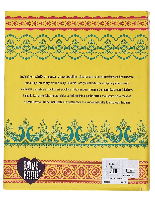 Intian keittiö : aitoa kotiruokaa eri puolilta Intiaa - Vijayakar, Sunil - Ruokakirjat - 10105444654 - 1