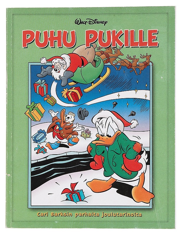 Puhu pukille: Carl Barksin parhaita joulutarinoita - Sarjakuvat - 10105444669 - 0