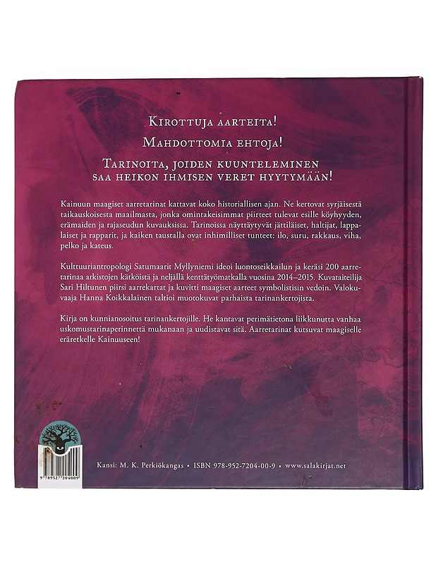 Maaginen aarrekartta : eräretki 200 kainuulaiseen tarinapaikkaan - Myllyniemi, Satumaarit - Harrastekirjat - 10105444679 - 1