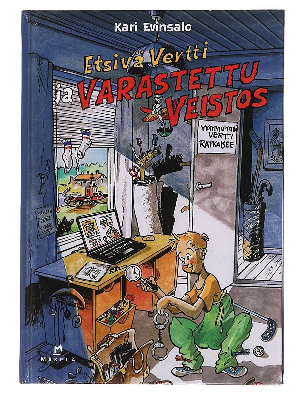 Etsivä Vertti ja varastettu veistos - Kari Evinsalo - Lastenkirjat - 10105444674 - 0