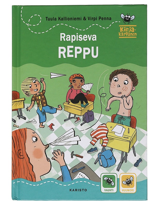 Rapiseva reppu - Kallioniemi, Tuula - Lastenkirjat - 10105444676 - 0