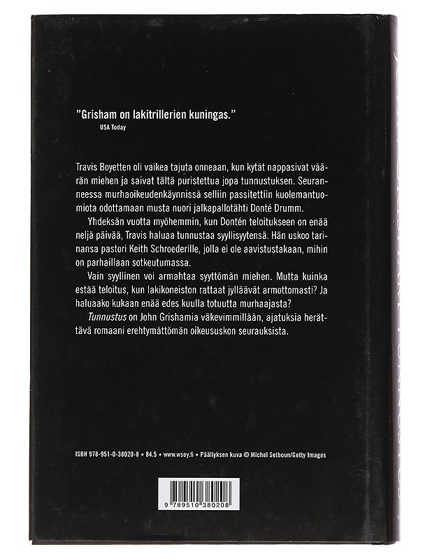 Tunnustus - Grisham, John - Jännitys ja dekkarit - 10105444681 - 1