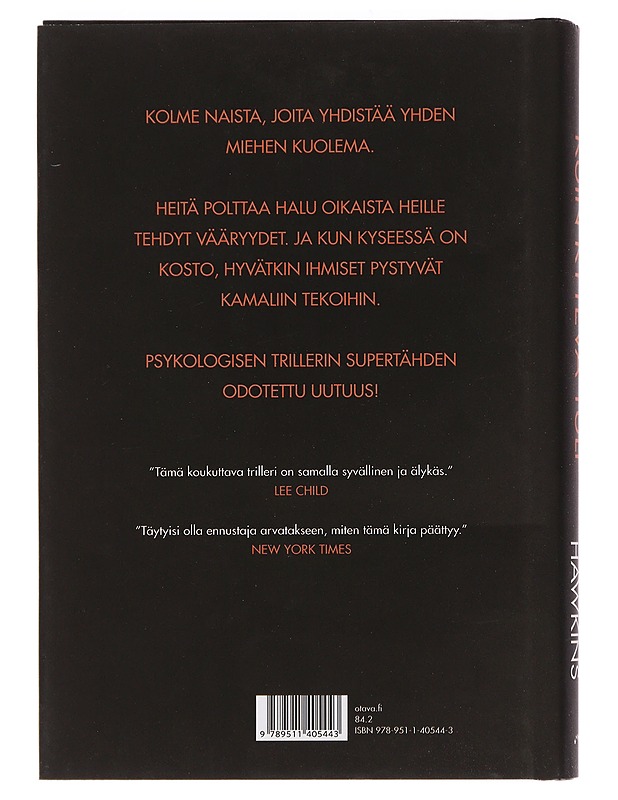 Kuin kytevä tuli - Hawkins, Paula - Jännitys ja dekkarit - 10105444686 - 1