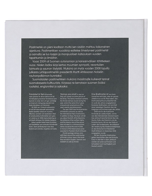 Postimerkkivuosi 2009 - Tietokirjat ja oppaat - 10105444693 - 1