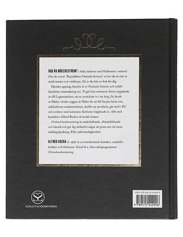 Finland hundranånting / 1917-2017 - Alfred Backa - Historiakirjat - 10105444713 - 1