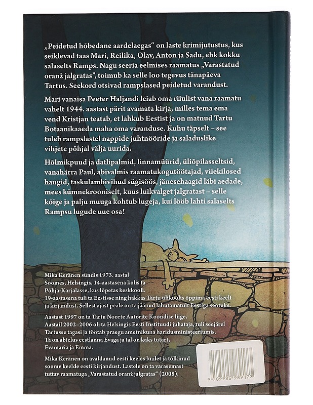 Peidetud hõbedane aardelaegas : salaselts Rampsu teine juhtum - Keränen, Mika - Lastenkirjat - 10105444739 - 1