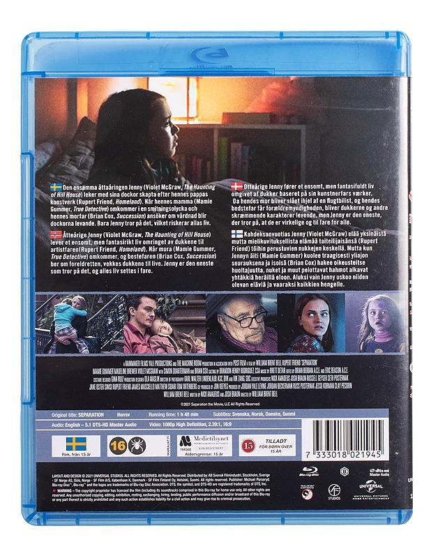 Separation - Blu-Ray - Blu-ray-levyt - 10105444743 - 1