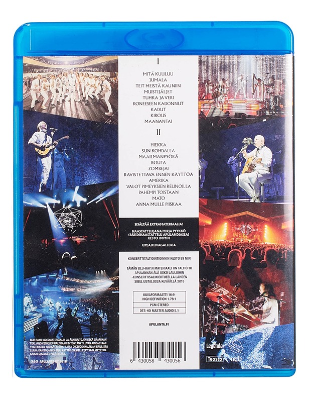 Apulanta: Älä Usko Lauluihin - Blu-Ray - Blu-ray-levyt - 10105444760 - 1