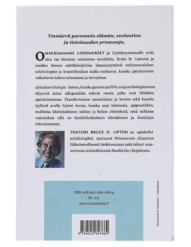 Ajatuksen biologia : tietoisuuden, aineen ja ihmeiden avaimet - Lipton, Bruce H. - Tietokirjat ja oppaat - 10105444804 - 1