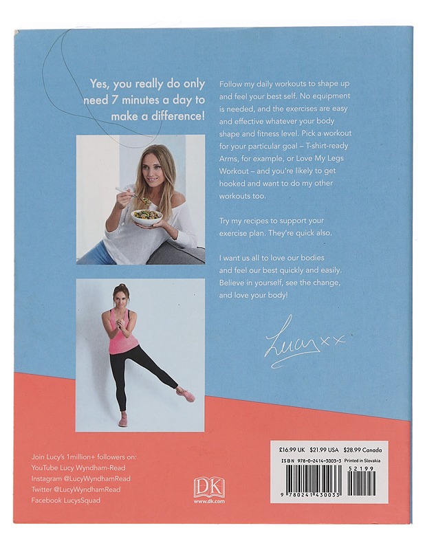 7-minute Body Plan. Quick workouts & simple recipes for real results in 7 days - Lucy Wyndham-Read - Harrastekirjat - 10105444818 - 1