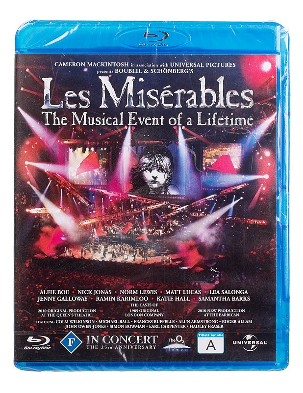Les Miserables: In Concert - Blu-Ray - Blu-ray-levyt - 10105444830 - 0