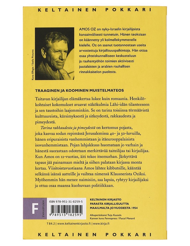 Tarina rakkaudesta ja pimeydestä - Oz, Amos - Elämäkerrat ja muistelmat - 10105444859 - 1