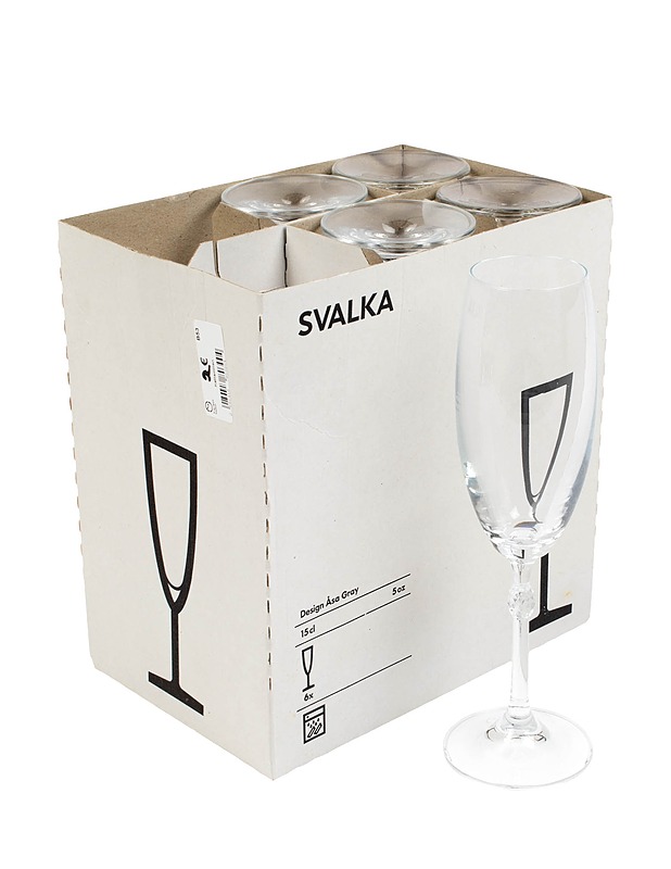 IKEA Svalka kuohuviinilasi, 5 kpl - Lasit - 10105444868 - 0