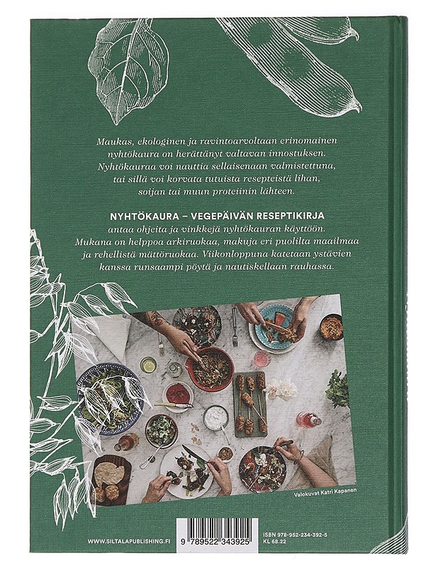 Nyhtökaura : vegepäivän reseptikirja - Itkonen, Maija - Ruokakirjat - 10105444923 - 1