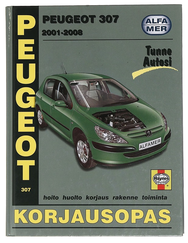 Peugeot 307 2001-2008 : korjausopas - Randall, Martynn - Harrastekirjat - 10105444930 - 0