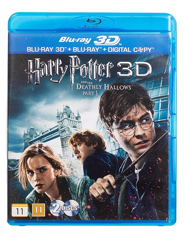 Harry Potter And The Deathly hallows  part 1- Blu-ray  - Blu-ray-levyt - 10105444949 - 0