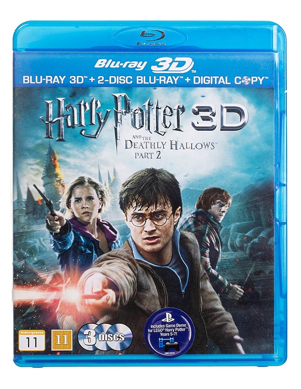 Harry Potter And The Deathly hallows part 2- Blu-ray - Blu-ray-levyt - 10105444958 - 0