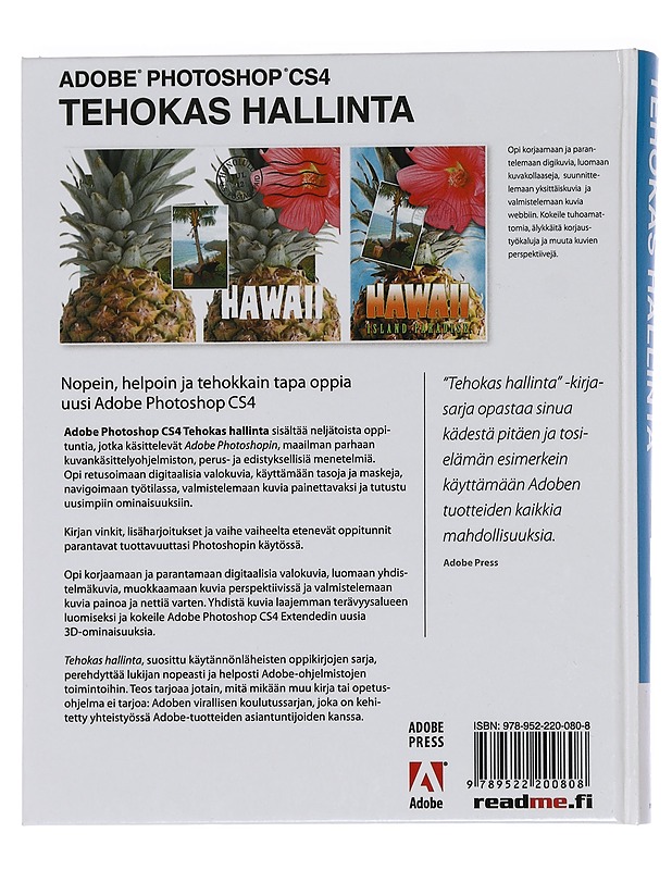 Adobe Photoshop CS4 : tehokas hallinta - Niemi, Marko - Tietokirjat ja oppaat - 10105444963 - 1