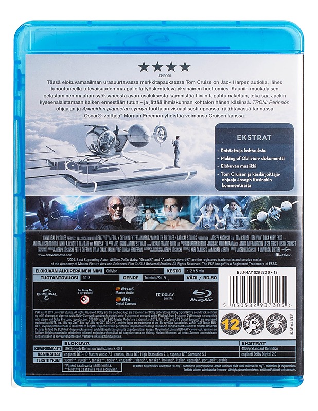Oblivion - Blu-ray - Blu-ray-levyt - 10105444989 - 1