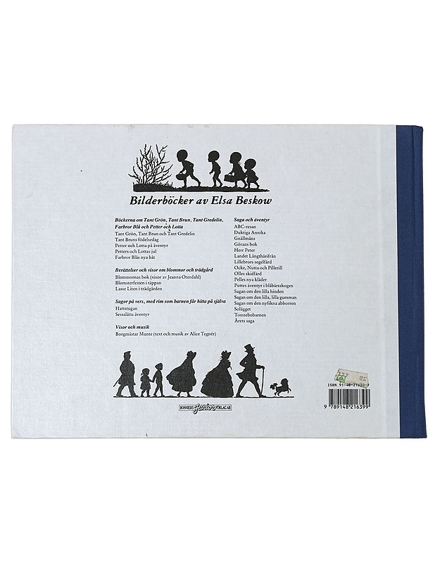 Puttes äventyr i blåbärsskogen - Elsa Beskow - Romaanit ja novellit - 10105445038 - 1