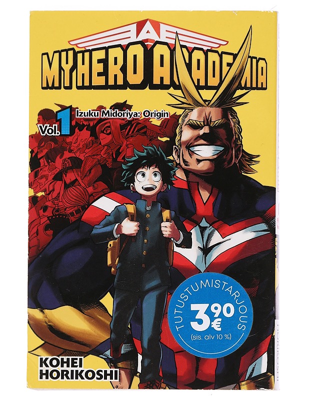My hero academia / Vol. 1 Izuku Midoriya: Origin - Horikoshi, Kohei - Sarjakuvat - 10105445043 - 0