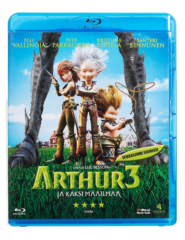 Arthur 3 ja kaksi maailmaa - Blu-ra - Blu-ray-levyt - 10105445045 - 0