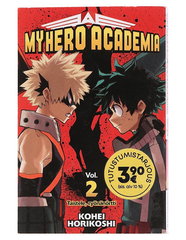 My Hero Academia. Vol. 2, Taistele, ryönänörtti - Horikoshi, Kohei - Sarjakuvat - 10105445049 - 0