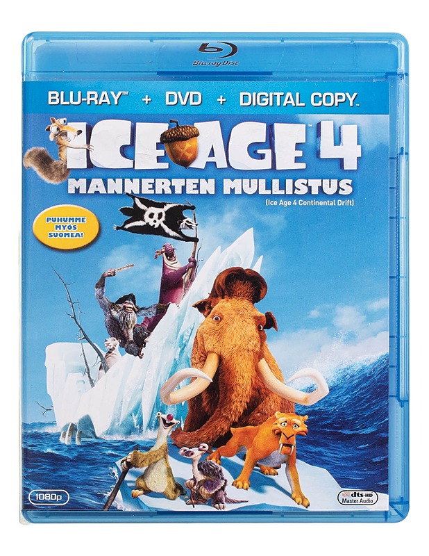 Ice Age 4: mannerten Mullistus - Blu-Ray + DVD - Blu-ray-levyt - 10105445050 - 0