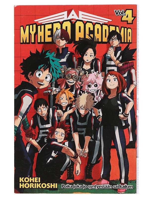 My hero academia / Vol. 4 Poika joka jo syntyessään sai kaiken - Horikoshi, Kohei - Sarjakuvat - 10105445062 - 0