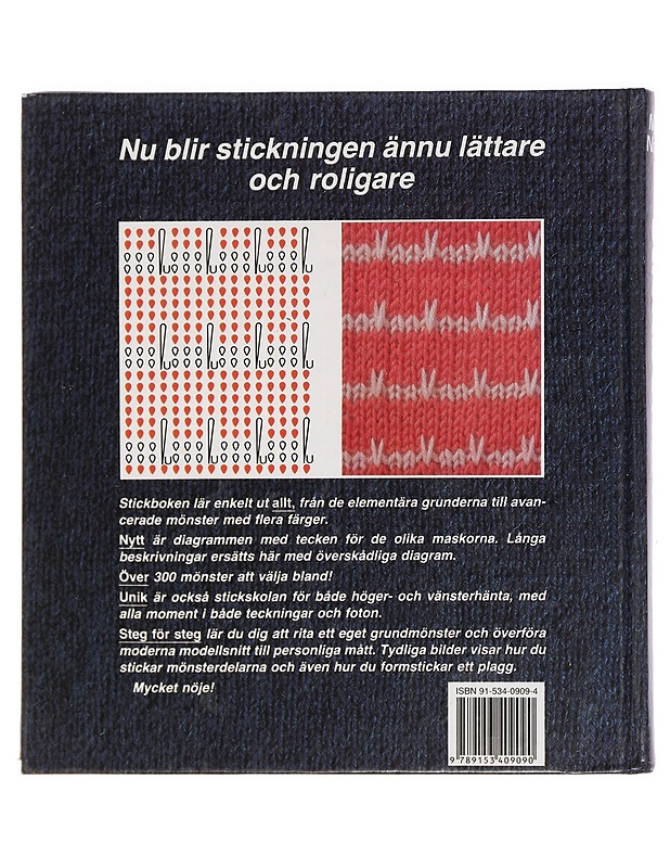 Stickboken - Natter, Maria - Tietokirjat ja oppaat - 10105445076 - 1