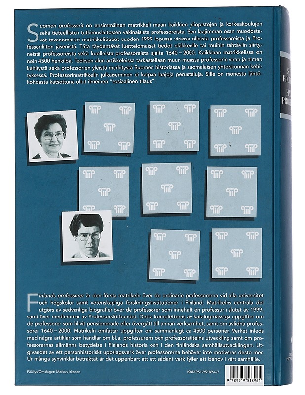 Suomen professorit - Veli-Matti Autio - Elämäkerrat ja muistelmat - 10105445089 - 1