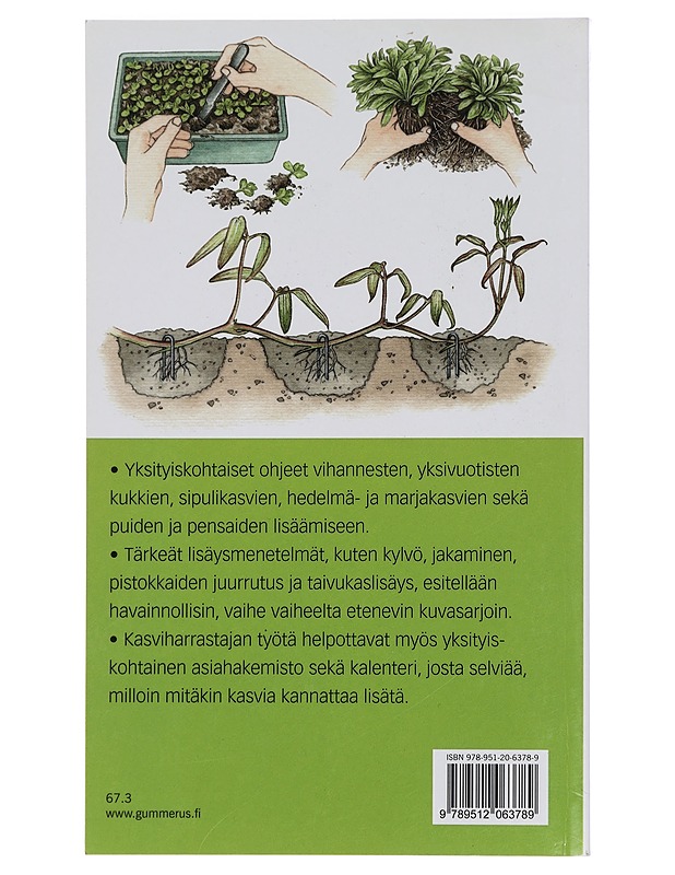 Kasvien lisääminen - Bradley, Steven - Tietokirjat ja oppaat - 10105445086 - 1