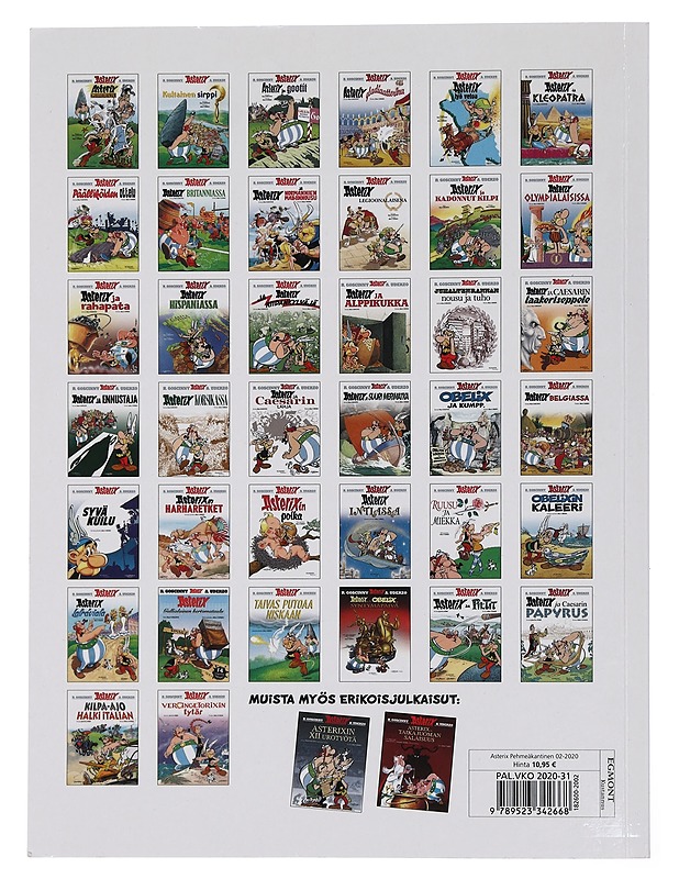 Taivas putoaa niskaan - Uderzo, Albert - Sarjakuvat - 10105445104 - 1