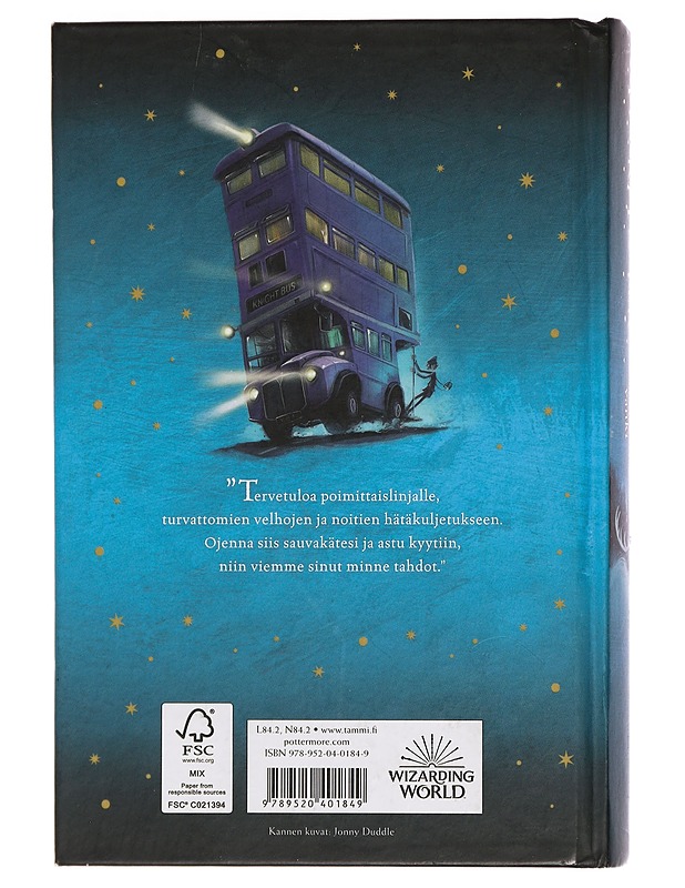 Harry Potter ja Azkabanin vanki - Rowling, J. K. - Lastenkirjat - 10105445110 - 1