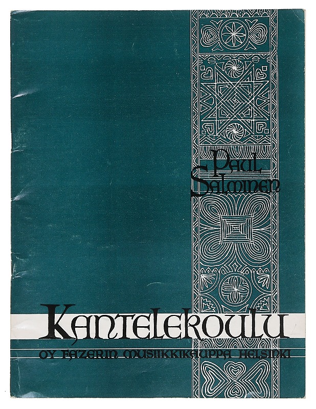 Kantelekoulu - Paul Salminen - Musiikki- ja elokuvakirjat - 10105445124 - 0