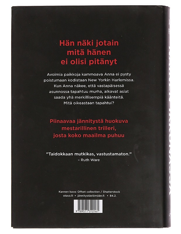 Nainen ikkunassa - Finn, A. J. - Jännitys ja dekkarit - 10105445128 - 1