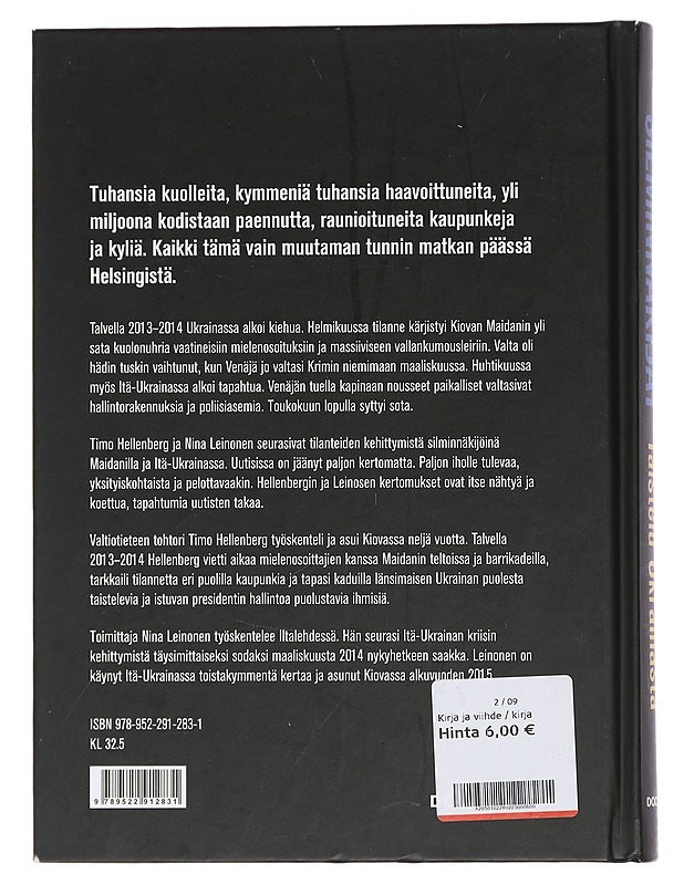 Silminnäkijät : taistelu Ukrainasta - Hellenberg, Timo - Tietokirjat ja oppaat - 10105445211 - 1