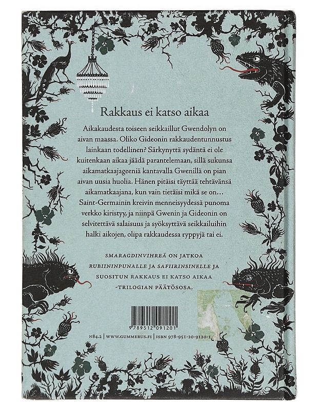 Smaragdinvihreä - Gier, Kerstin - Fantasia- ja scifi - 10105445219 - 1