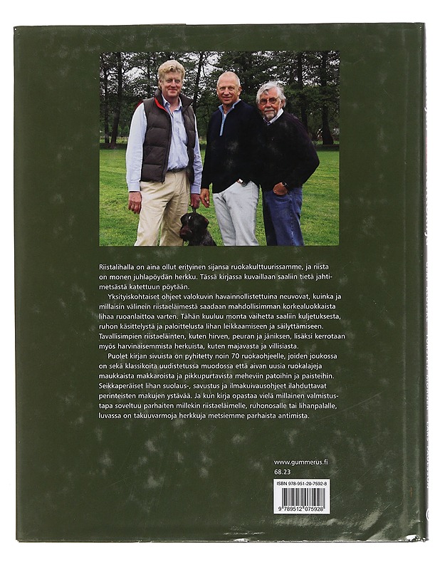 Metsästäjän uusi keittokirja : riistan käsittelyohjeet ja parhaat reseptit - Klötzke, Gert - Tietokirjat ja oppaat - 10105445222 - 1