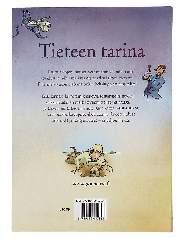Tieteen tarina - Claybourne, Anna - Lastenkirjat - 10105445234 - 1