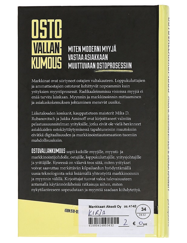 Ostovallankumous - Aminoff, Jukka (signeerattu) - Tietokirjat ja oppaat - 10105445239 - 1