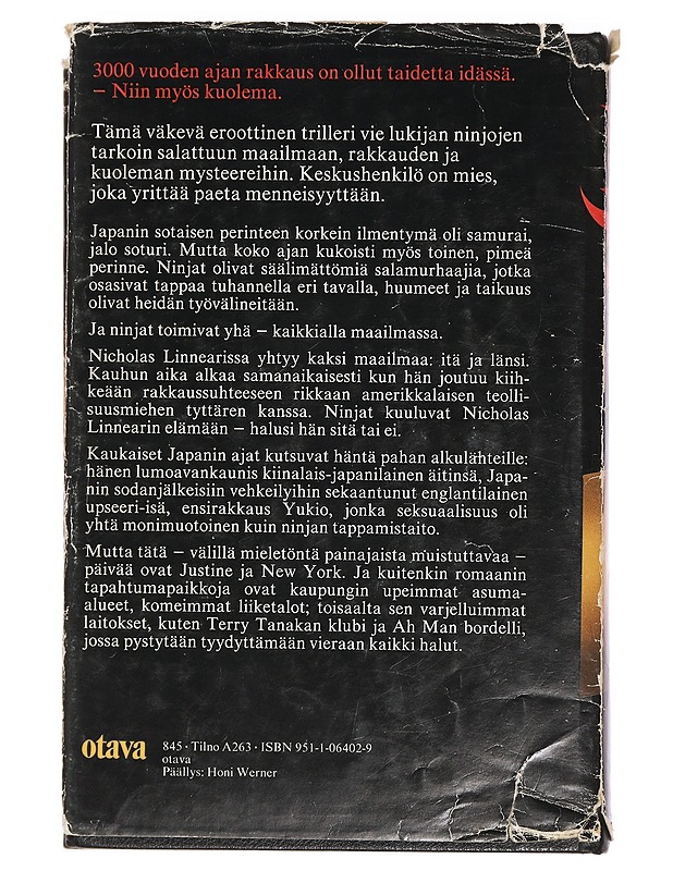 Ninja - Lustbader, Eric Van - Jännitys ja dekkarit - 10105445257 - 1