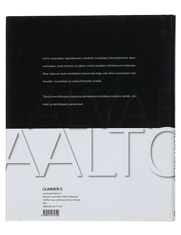 Alvar Aalto - Kirmo Mikkola - Elämäkerrat ja muistelmat - 10105445256 - 1