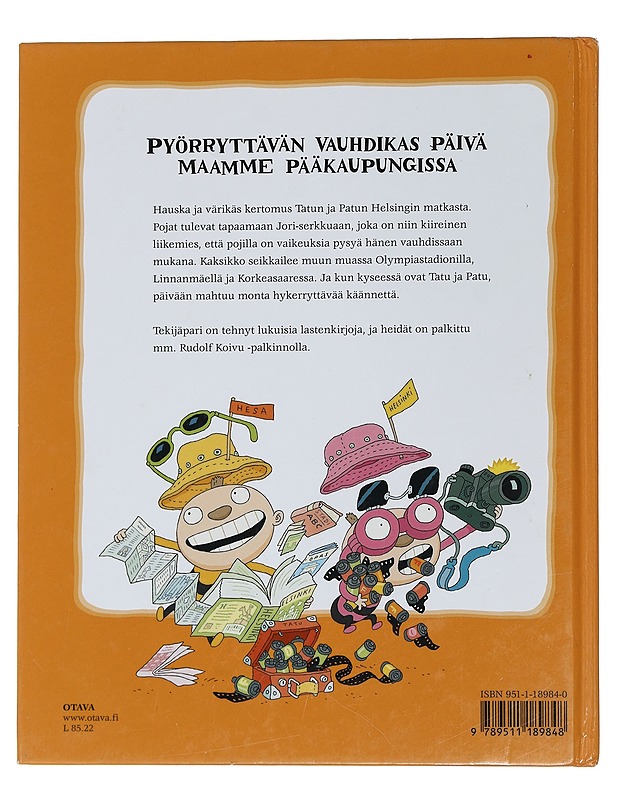 Tatu ja Patu Helsingissä - Havukainen, Aino - Lastenkirjat - 10105445263 - 1