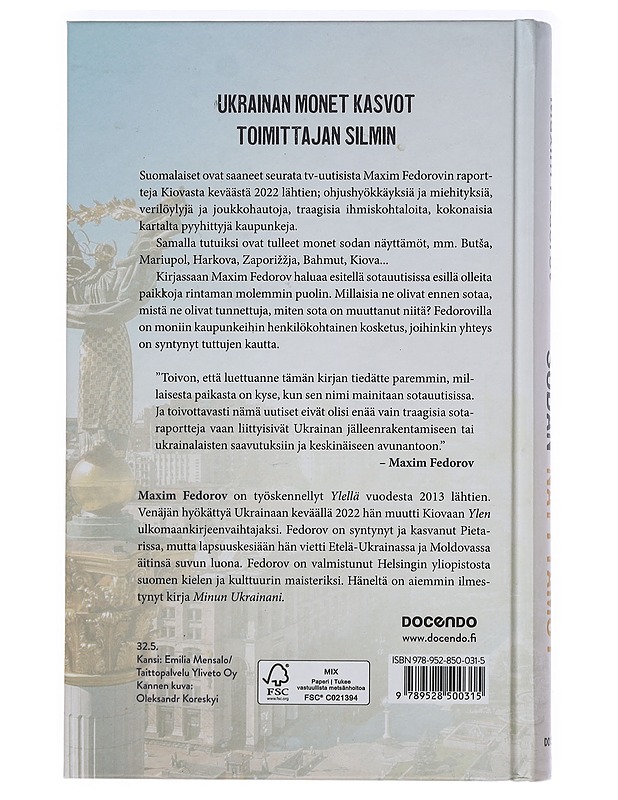 Sodan näyttämöt - Maxim Fedorov - Historiakirjat - 10105445278 - 1
