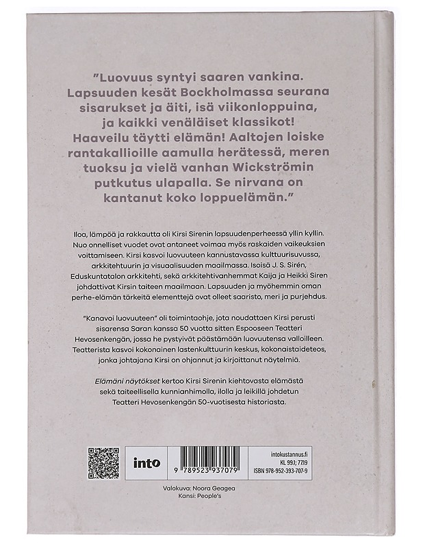 Elämäni näytökset - Sirén, Kirsi - Elämäkerrat ja muistelmat - 10105445289 - 1