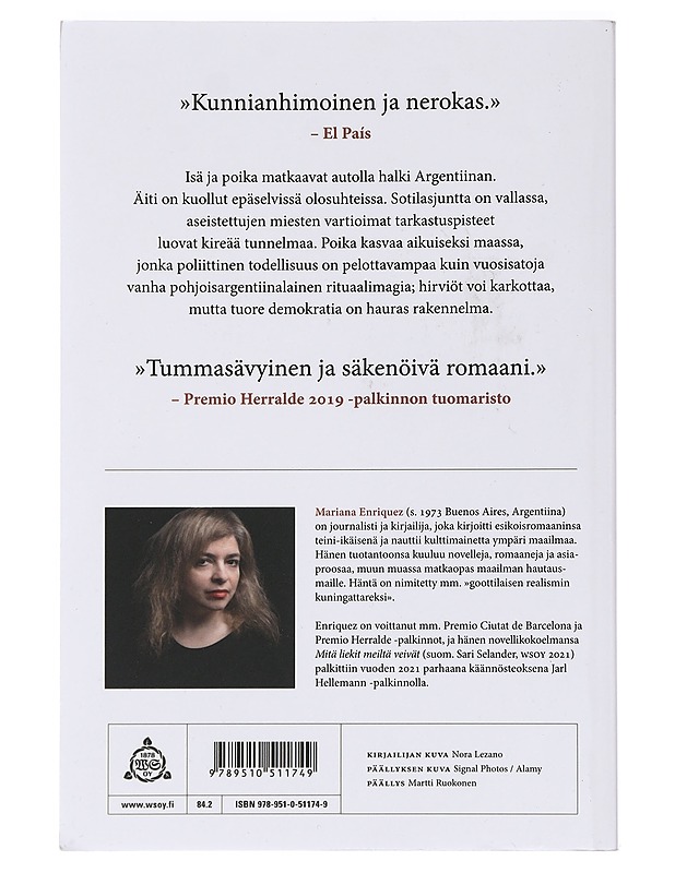 Yö kuuluu meille - Enriquez, Mariana - Romaanit ja novellit - 10105445297 - 1